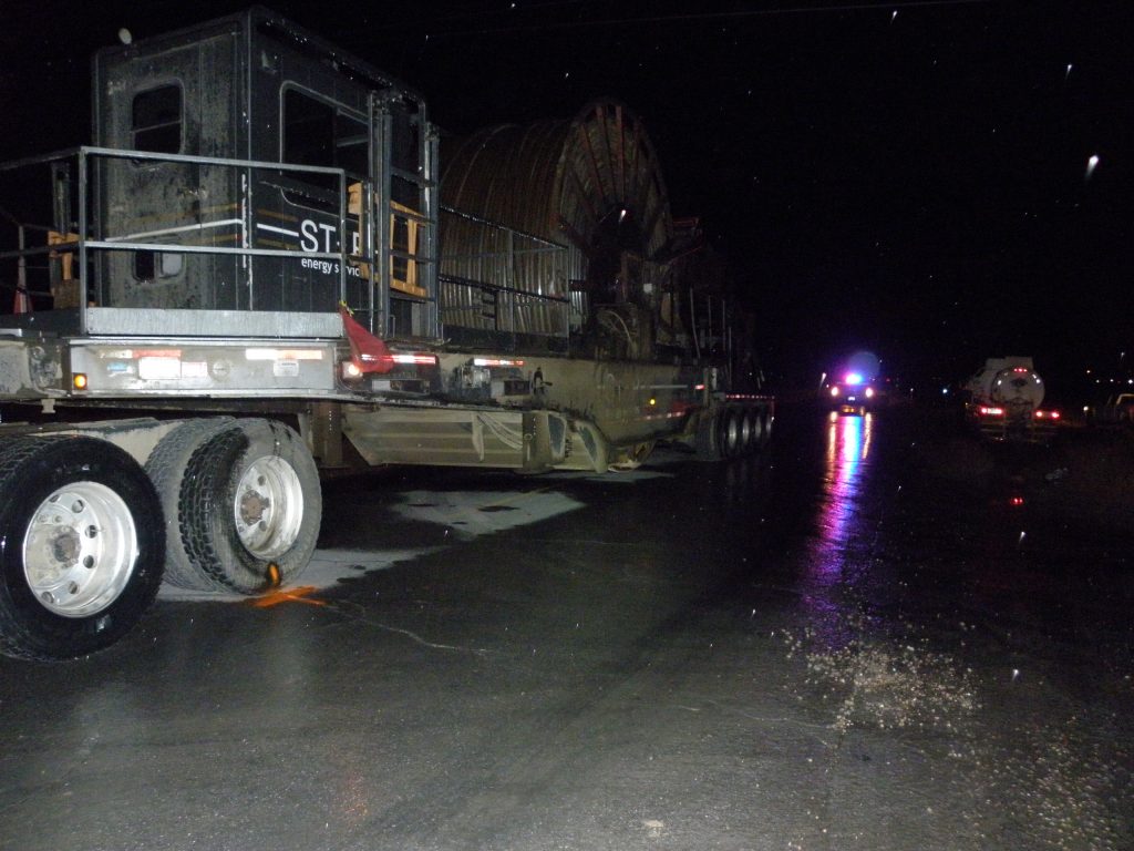  A Colorado man died early Wednesday after being hit by a semitrailer on state Route 87 in Duchesne, troopers said.
