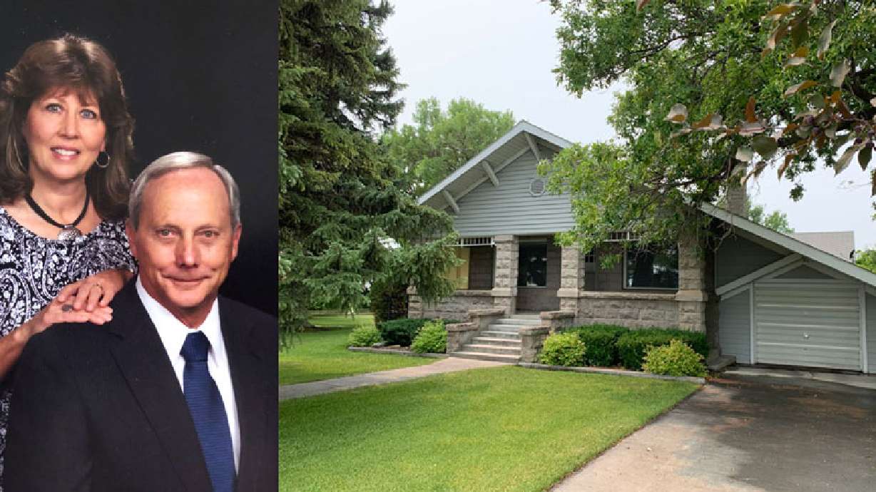 Shelley and John Hegsted’s 3,200-square-foot home sits on a 100-acre parcel of land across from Walmart in Rexburg, Idaho, and will become the site of a new temple.