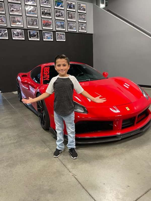 Selfless young teen rallies car enthusiasts, helps pediatric patients