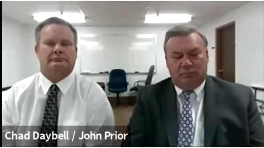 Chad Daybell appears during a court hearing.