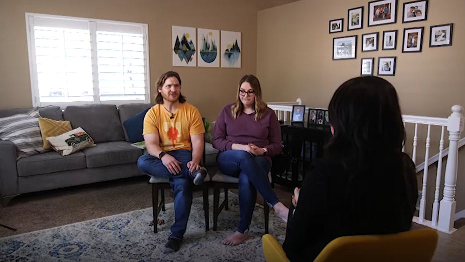 David and Ashlee Brower say it’s frustrating that full-day kindergarten isn’t an option for their family and would like to see access expanded.