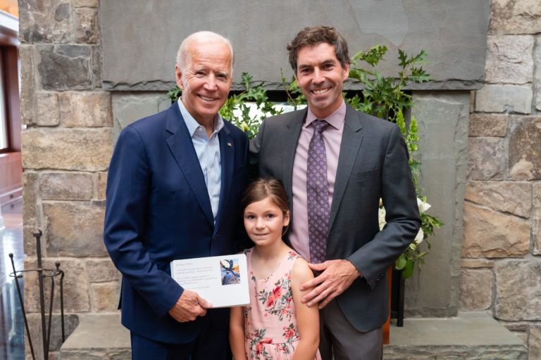 The little girl who persuaded a president