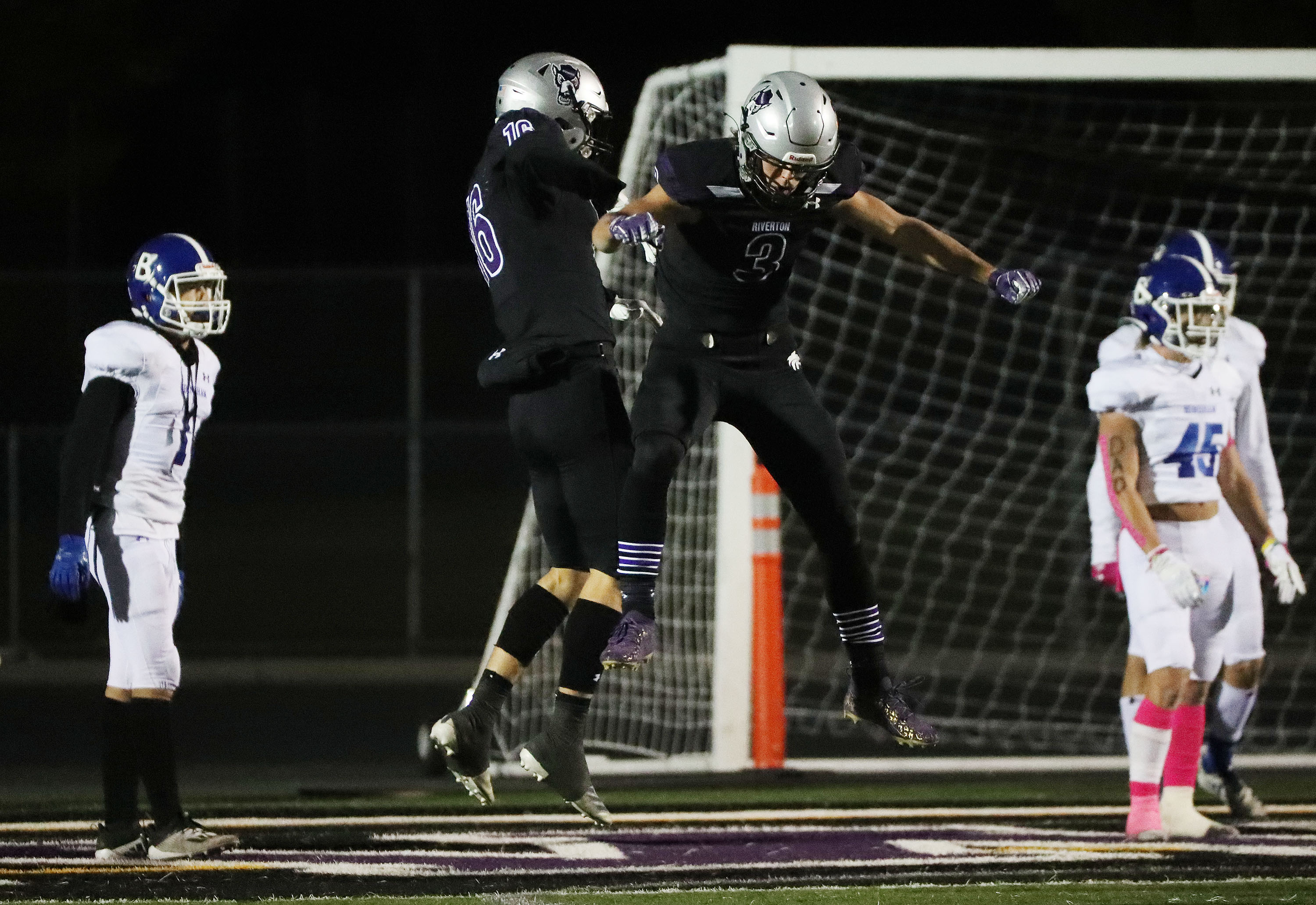 Riverton clinches region title behind play of backup quarterback Colby Barton