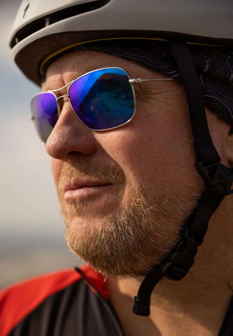 Mayor Troy Walker poses for a photograph on a trail
overlooking the city in Draper’s Corner Canyon trail network on
Wednesday, Aug. 25, 2021.
