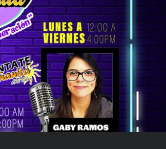 Gaby Sifuentes, also known as Gaby Ramos, is advertised as the afternoon host on La Mas Picosita radio station's website.