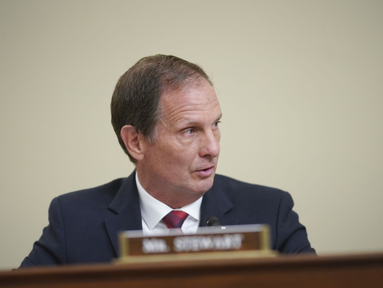 Rep. Chris Stewart, R-Utah, speaks during a House Intelligence Committee hearing on Capitol Hill in Washington on April 15. Politicians, workers and others who oppose vaccine mandates are increasingly making the argument that people who have recovered from COVID-19 don’t need to roll up their sleeves for the shot.