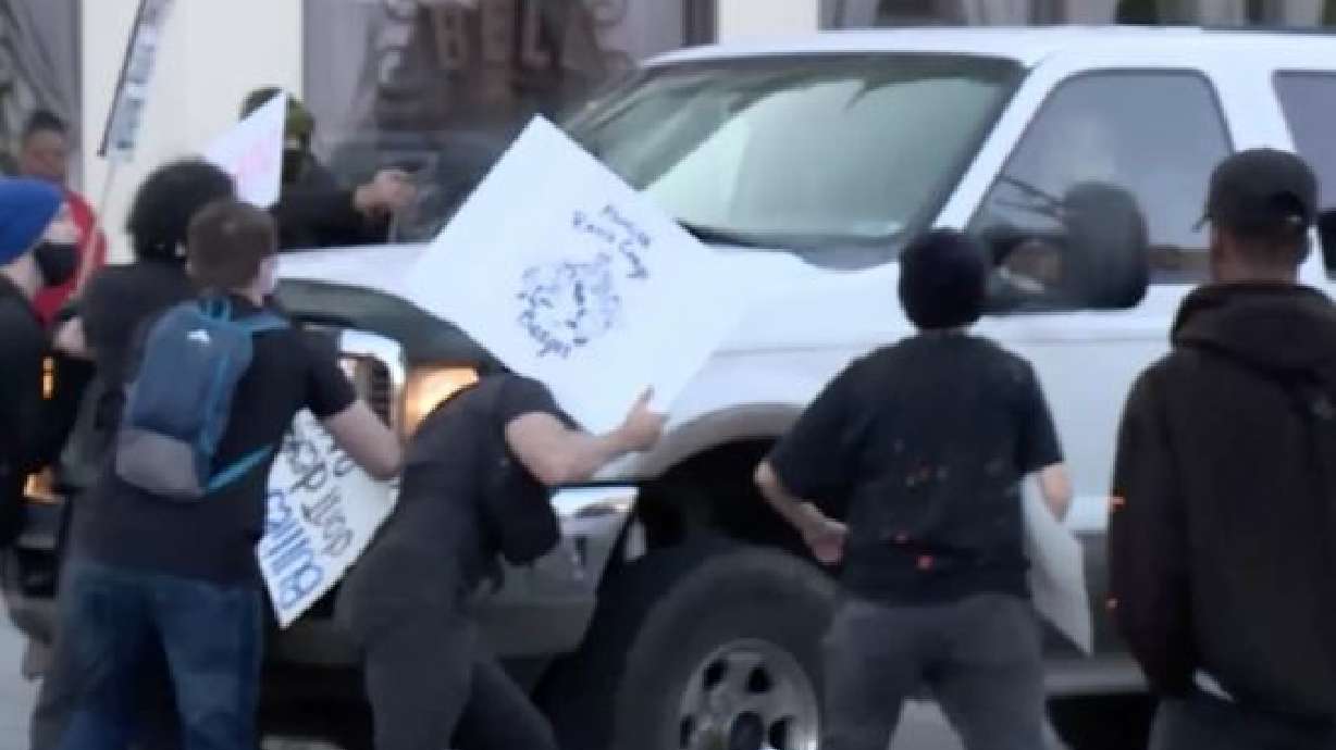 A man who fired shots at a Provo Black Lives Matter protest, hitting a man driving a car, was found guilty of attempted aggravated murder on Friday.