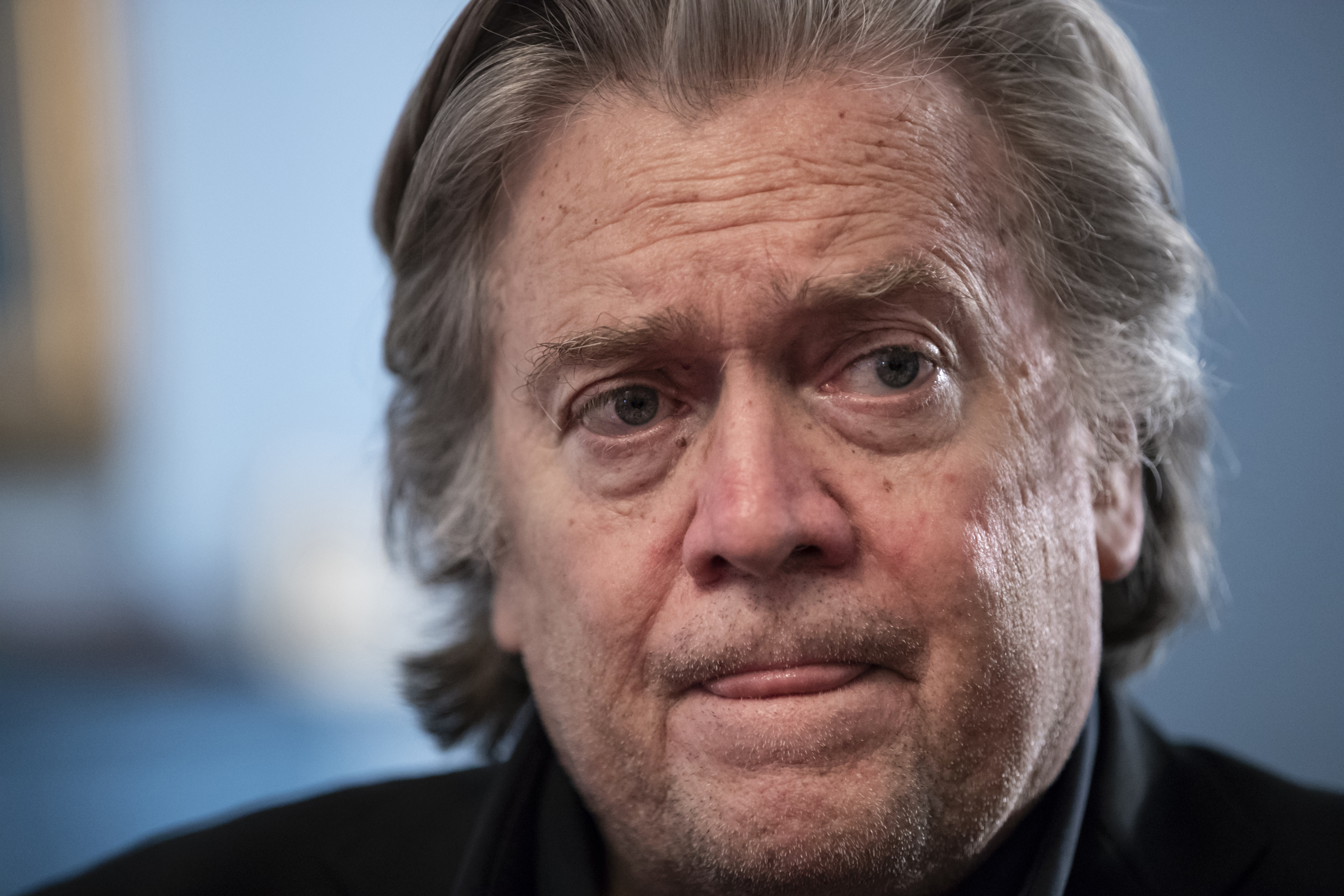 Steve Bannon, President Donald Trump's former chief strategist, in 2018. The House voted Thursday to hold Bannon in contempt of Congress for defying a subpoena from the committee investigating the violent Jan. 6 Capitol insurrection.