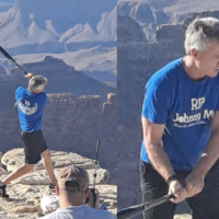 Park rangers say they've found man who hit baseball into Grand Canyon