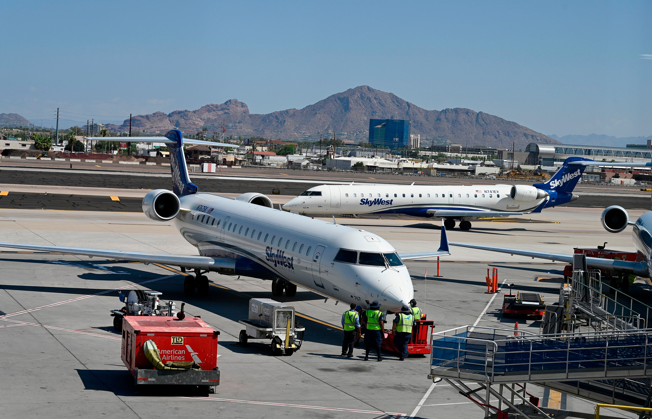 SkyWest, a regional airline that operates flights for several major U.S. carriers, has canceled and delayed thousands of flights over the past two days.