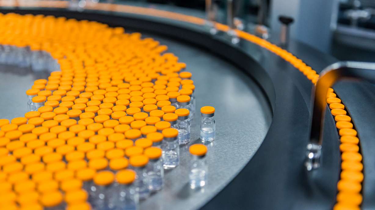 Police and emergency crews respond to a reported shooting at the Boise Towne Square shopping mall Monday in Boise.