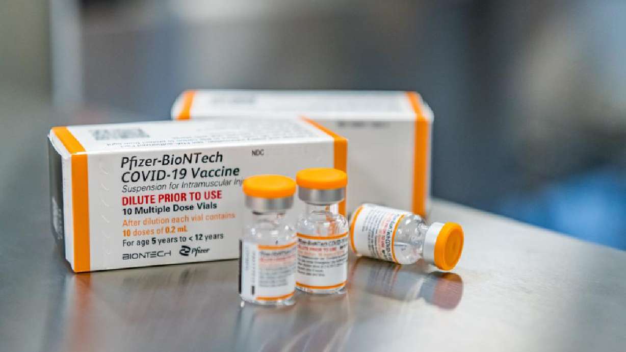 Kid-size Pfizer doses of its COVID-19 vaccine in Puurs, Belgium. The Food and Drug Administration on Friday paved the way for children ages 5 to 11 to get Pfizer’s COVID-19 vaccine.