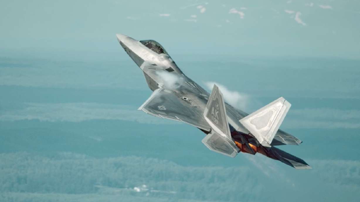 After seeing this slow-motion video of an F22 Raptor in flight, humankind's intangible need to fly through the sky makes a little more sense.