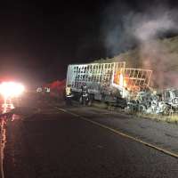 Troopers identify woman who died in fiery crash in Grand County Sunday