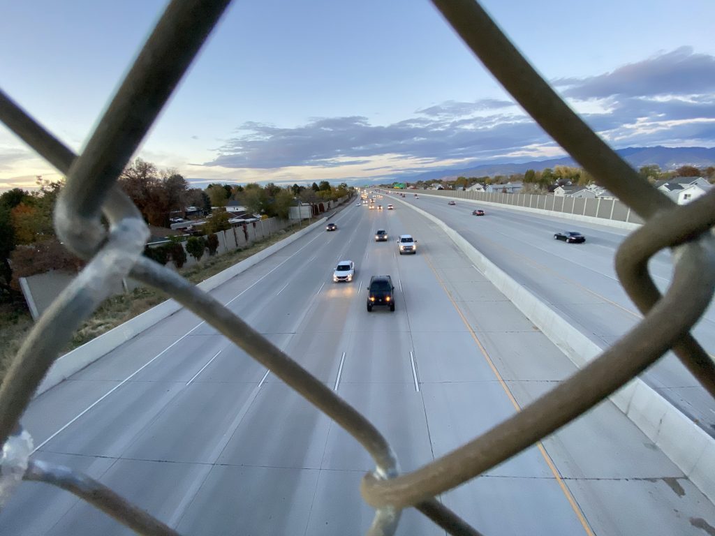 The 4100 South overpass of I-215 in Taylorsville is shown Tuesday.