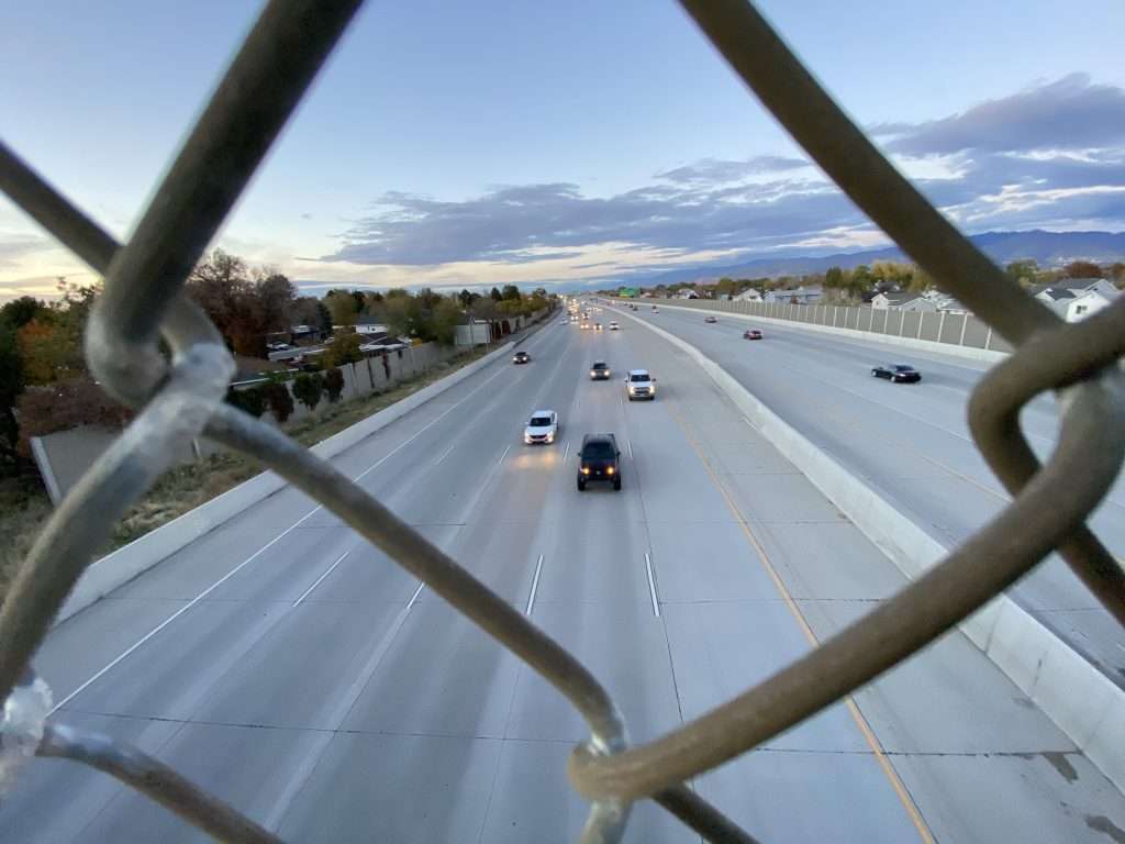 The 4100 South overpass of I-215 in Taylorsville is shown Tuesday.