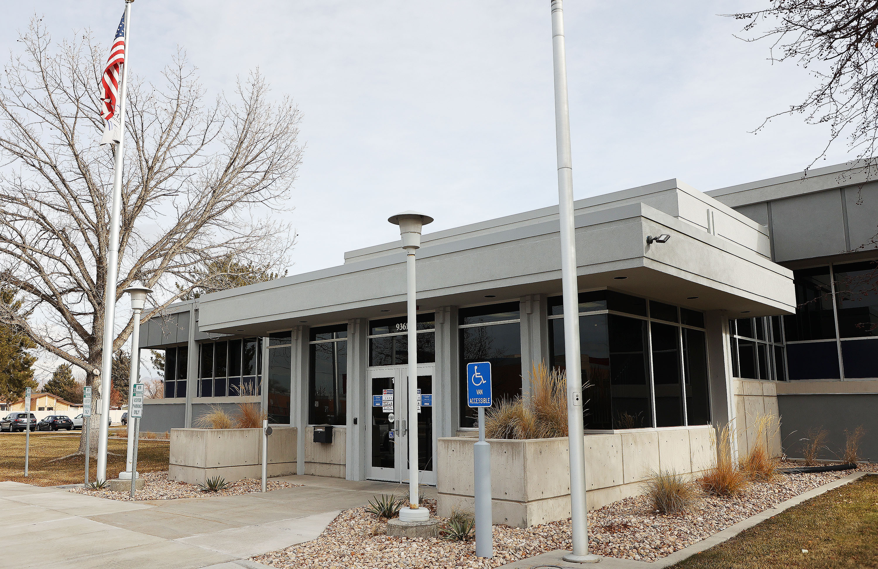 Two Sandy men face multiple criminal charges after police say they burglarized more than a half-dozen schools in the Canyons School District, sometimes rappelling into the buildings from the roof.