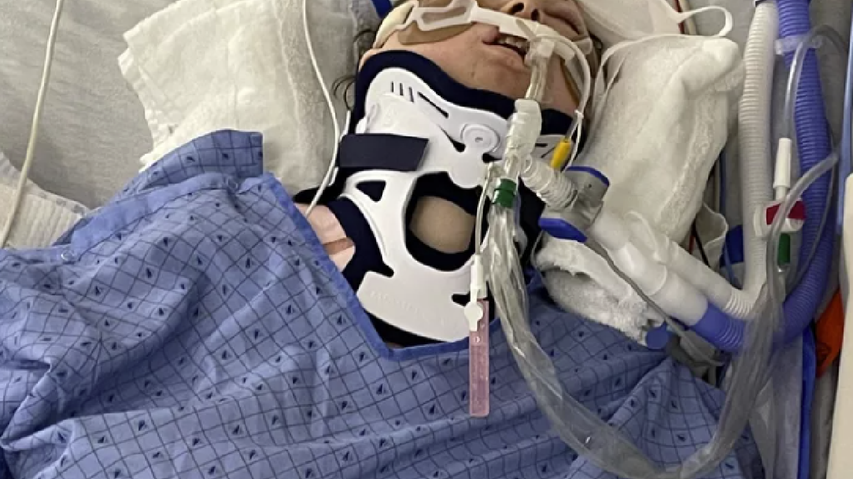 A Layton High student, Reggie Marsden, 15, was hit by two cars while walking to school on Tuesday and was pinned under the second vehicle, according to her family. Her grandmother says she suffered multiple injuries.