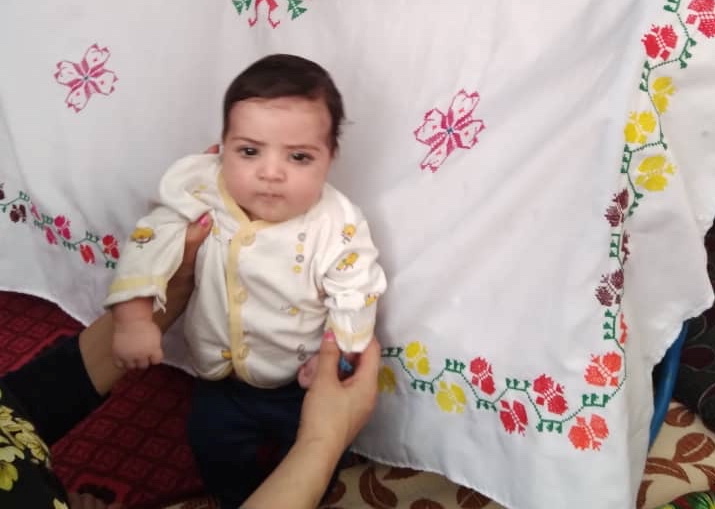 Sohail Ahmadi, around two months old, is seen in this handout picture taken August 2021 in Kabul, Afghanistan. Sohail's parents Mirza Ali and his wife Suraya handed him over the fence to a U.S. soldier on Aug. 19, in the chaos following the U.S. troop withdrawal and hasty evacuation at the Kabul Airport. But by the time the family got to the other side of the fence, the baby was nowhere to be found.