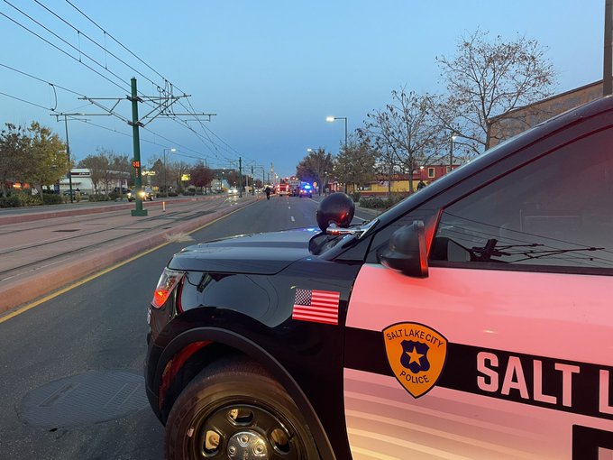 A pedestrian was hit by a vehicle and killed Monday morning in Salt Lake City. 