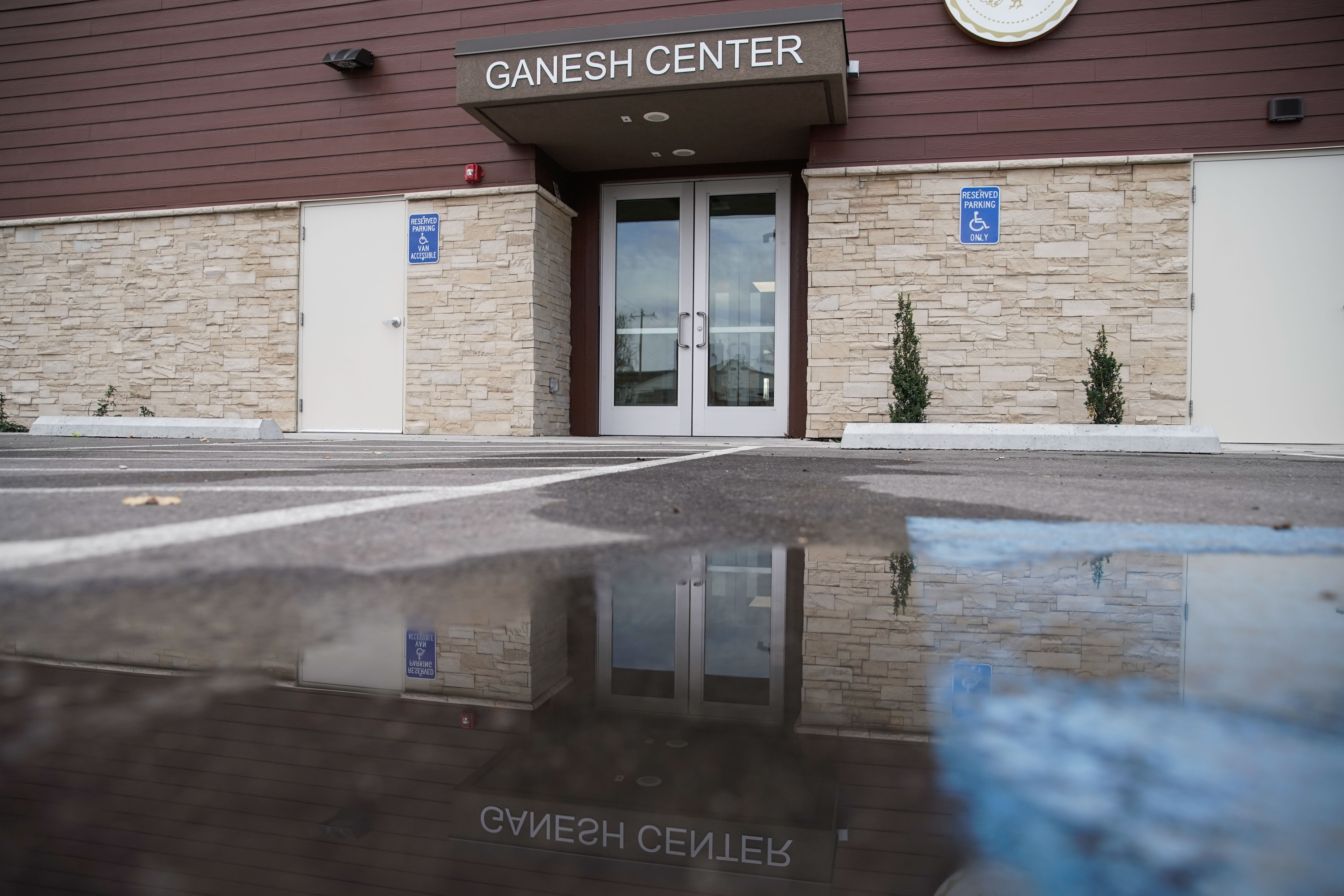 The Ganesh Center at Midvale is pictured on Sunday, where a 28-year-old was shot overnight. Unified police said Monday they were following good leads in the search for the person, or people responsible for the fatal shooting.