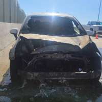 Good Samaritan saves driver after car bursts into flames on I-215
