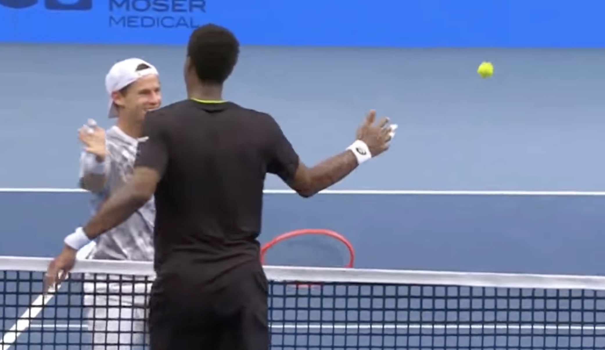 Have You Seen This? This tennis player doesn't need a racket