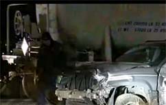 Car Hit by Train in West Jordan