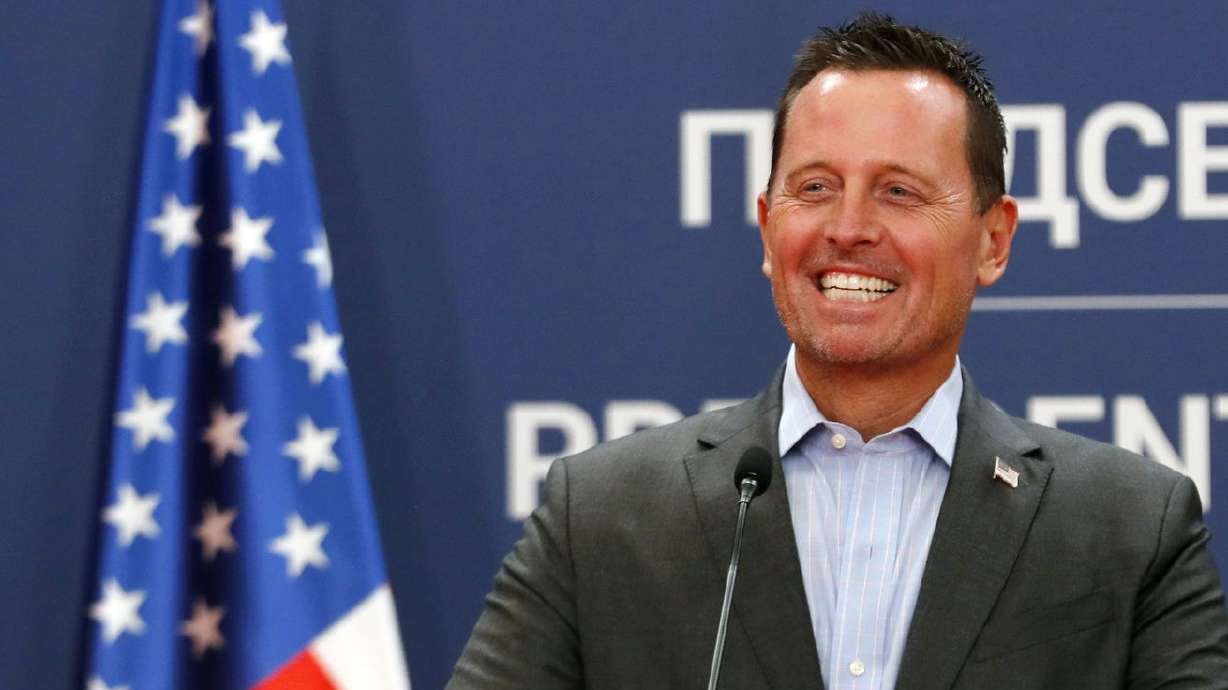 Richard Grenell smiles during a press conference Sept. 22, 2020. A high-profile group of Republicans, including former President Donald Trump and several with Utah ties, gathered with
the nation’s largest conservative LGBTQ organization in Florida this past weekend.