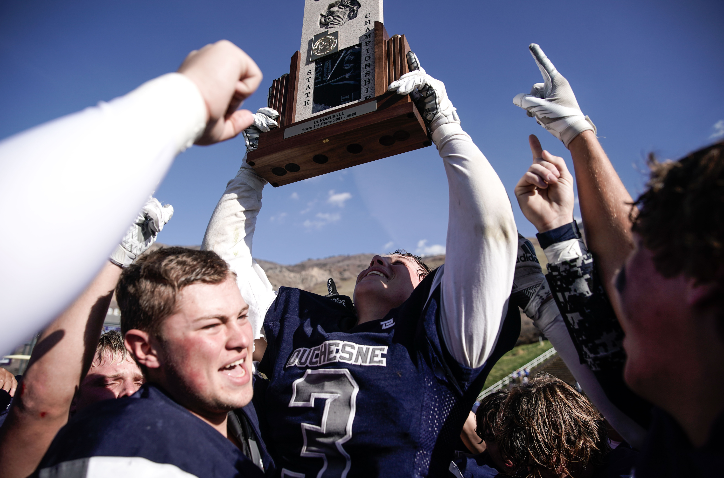 Last minute touchdown lifts Duchesne over Layton Christian for 1A state title