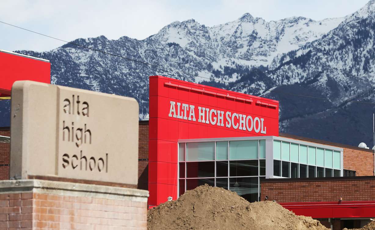 Alta High School in Sandy.