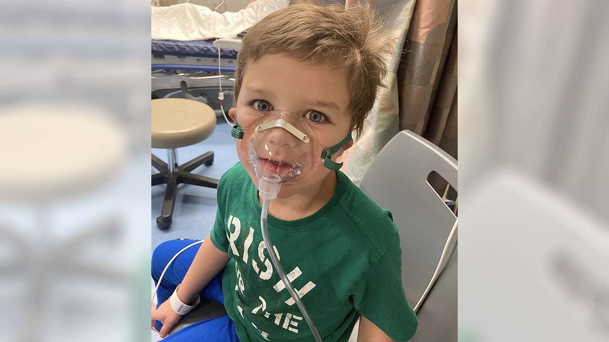 Michael and Ashlyn Hansen’s five children and a relative are miraculously alive after a pipe from their furnace in their Rexburg home broke off and emitted invisible gas throughout their home, causing them to become sick with carbon monoxide poisoning.