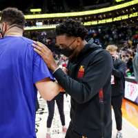 It's all smiles as Jazz welcome back Georges Niang in rout of 76ers