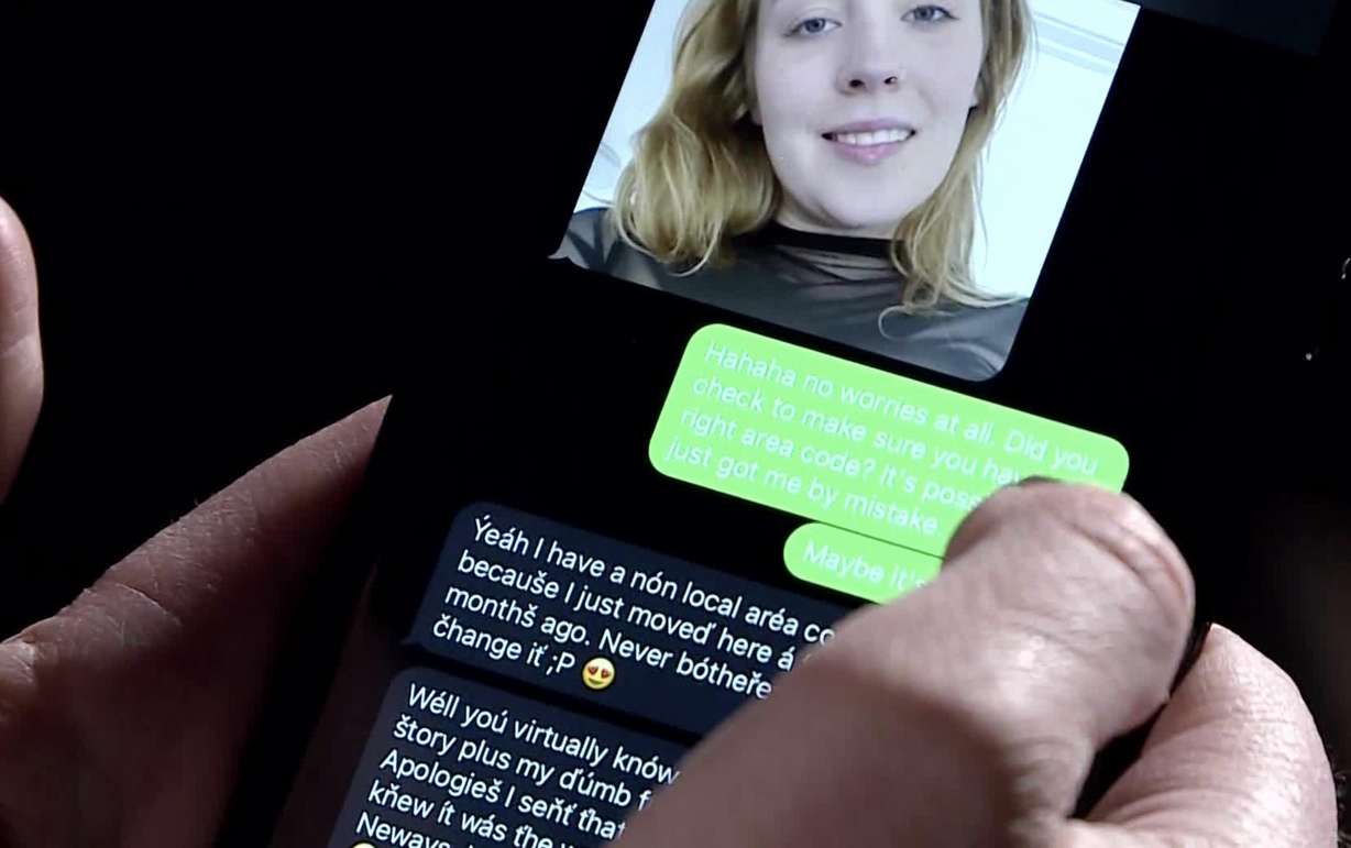 KSL-TV reporter Andrew Adams received some suspicious texts from an unknown number. It turns out the texts are a part of a new scam.