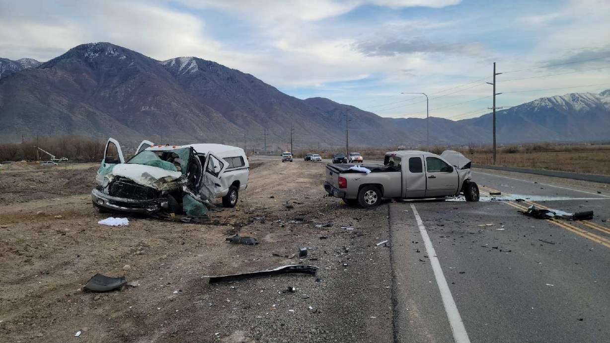 A 4-year-old girl and a 75-year-old man died in a crash at 600 W. Lakeview Parkway in Provo on Thursday, according to police.