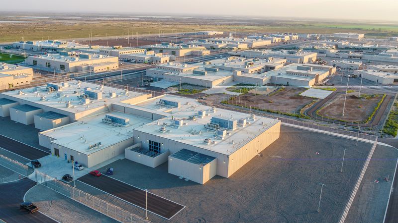 The new Utah State Prison is pictured in Salt Lake City
on Thursday, Oct. 21.