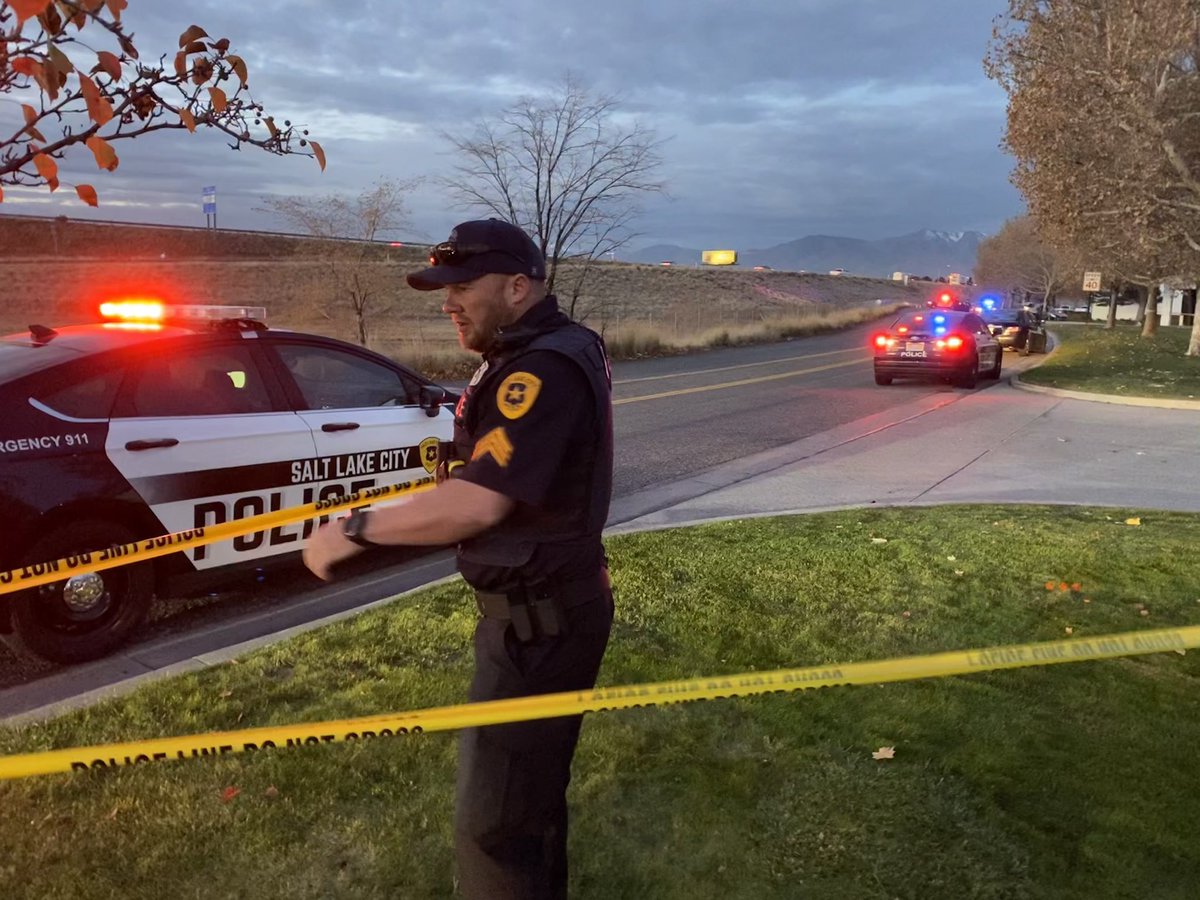 A man died after his vehicle hit a tree the area of 3300 W. 2100 South in Salt Lake City early Friday, police said.