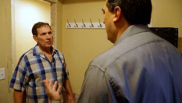 Mark Stemler explains to KSL’s Matt Gephardt why he believes the city is liable for the damage to his home.