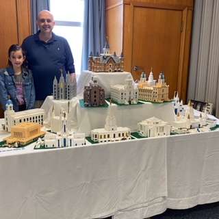 Matt and his daughter from Tasmania, Australia with 15 models