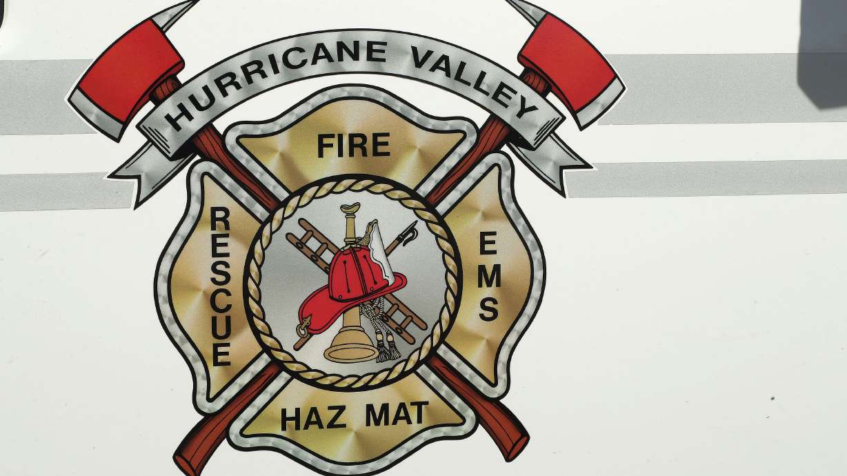 A Las Vegas man was arrested in Hurricane for investigation of DUI after police say he hit and injured two high school students who were walking in a crosswalk.