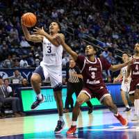 Career outings from Lucas, Traore move No. 18 BYU basketball to 5-0 ahead of Utah clash