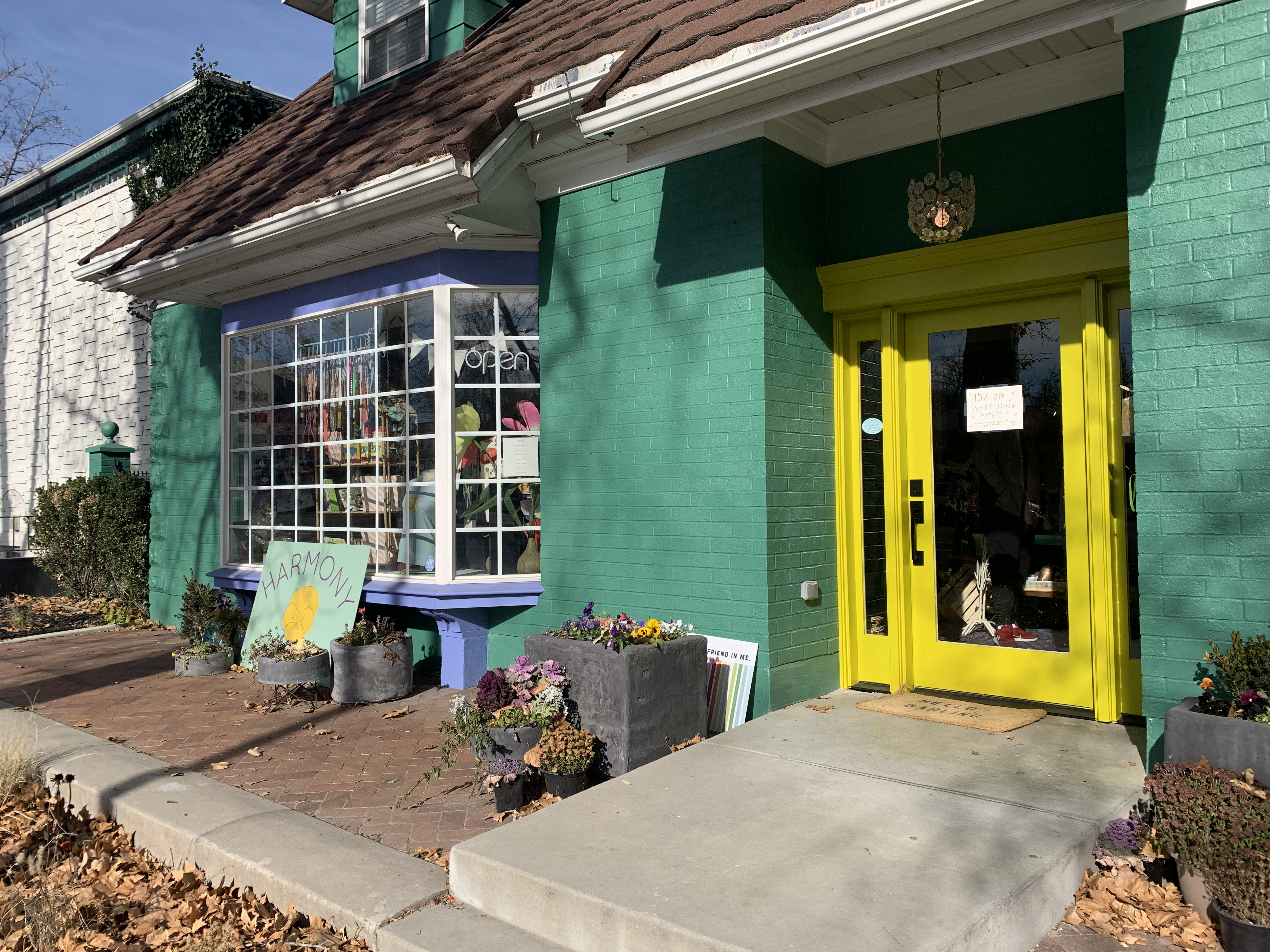 Harmony, a craft shop on Center Street in Provo has seen support from the community on Small Business Saturday.