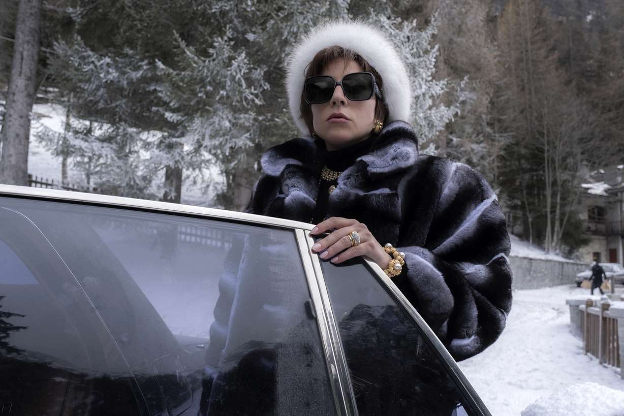 This image released by MGM shows Lady Gaga as Patrizia Reggiani in "House of Gucci."