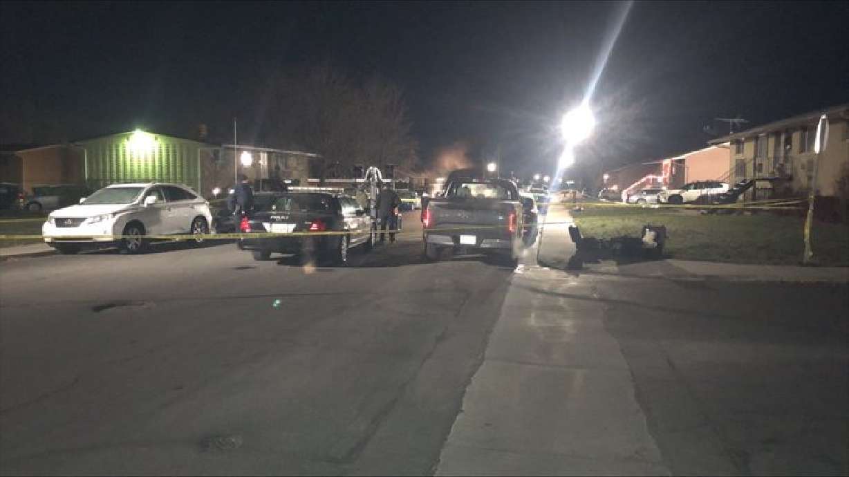 A man was shot and killed by police late Sunday after allegedly attacking his father with a knife at a home in the area of 1100 South and 50 East in Orem and later charging at officers, police said.