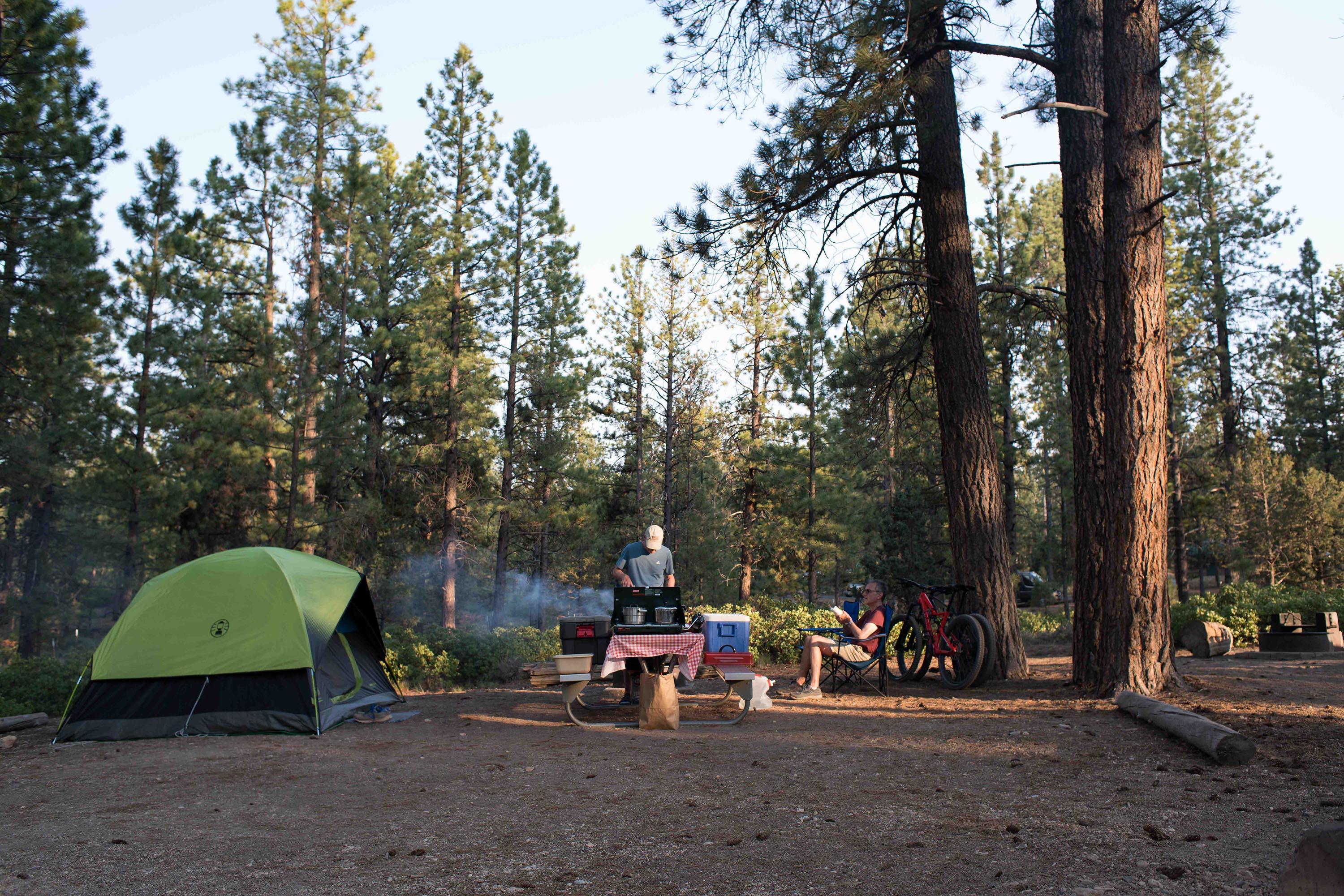 An undated photo of people camping at Bryce Canyon National Park. On Friday, the park announced changes in how to get a campsite that begin next year.