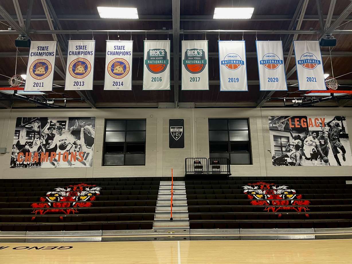 The Brunger Wilkey Gym at Wasatch Academy
