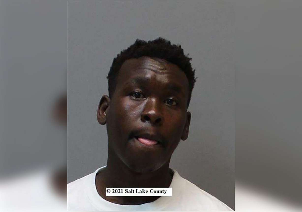 Anei Gabriel Joker, 20, is pictured in this booking photo from May 2021. He was shot and killed by police in a shootout Wednesday after police say he shot two police officers.
