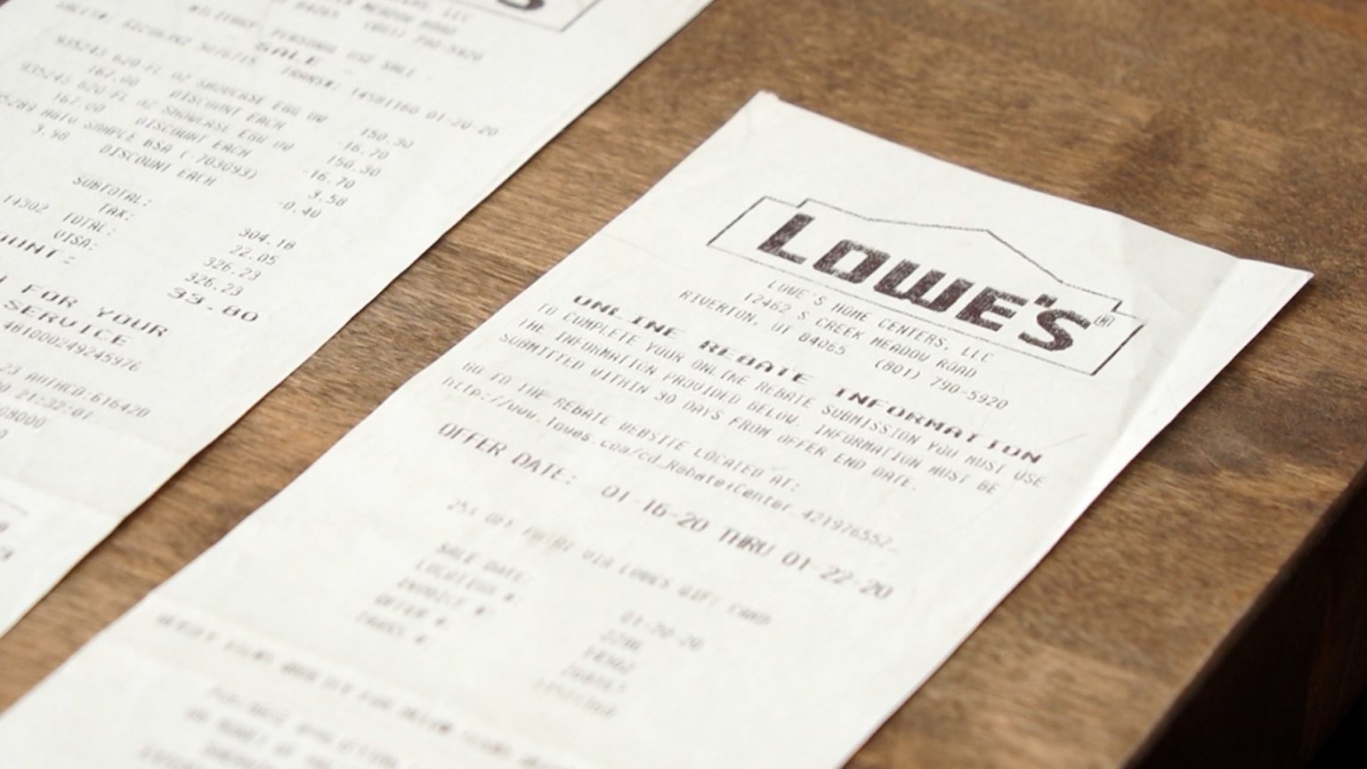 One Utah man reported that he spent almost two years trying to get a rebate back for a Lowe's paint purchase.