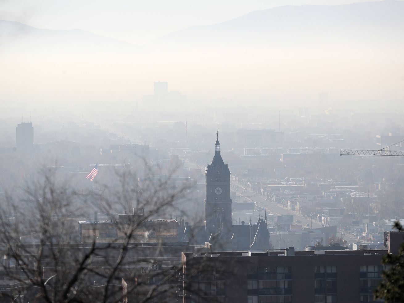 An inversion begins to fill the Salt Lake Valley on Monday. Storms are headed this way early next week that could bring snow and rain in northern Utah’s mountains. Later in the week, a more impactful storm could envelop the entire state.