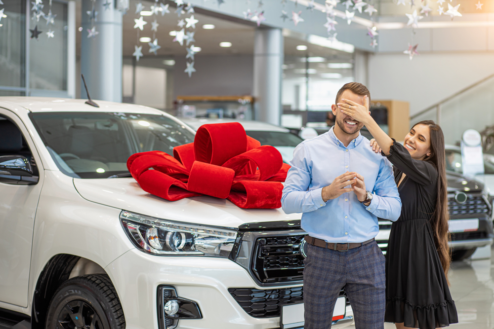 How to surprise someone with a car for Christmas